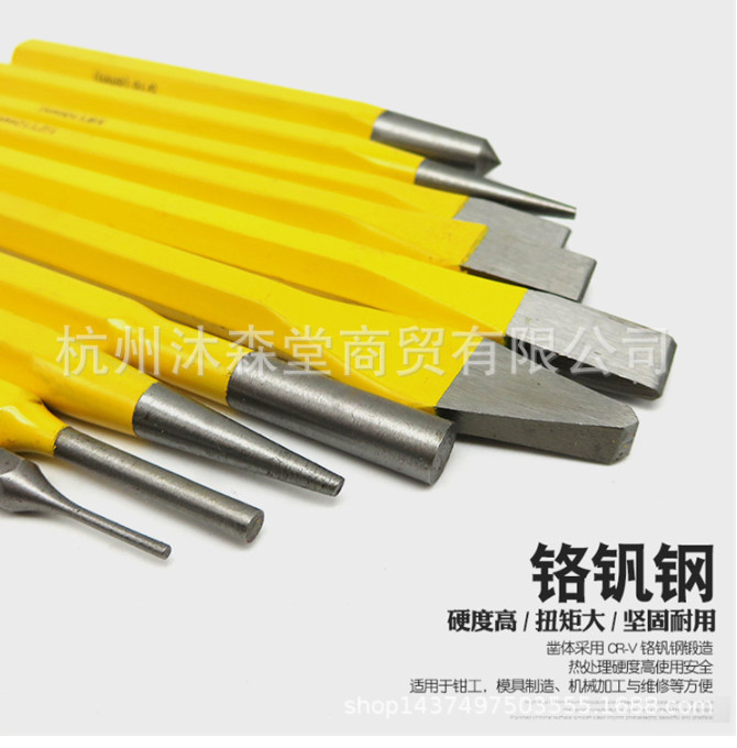 Bộ đục và đột 12 chi tiết