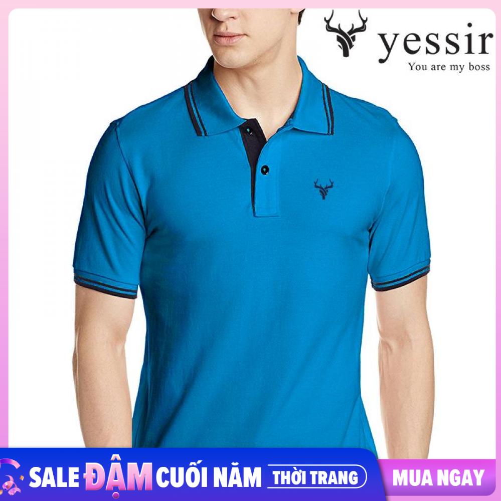 ÁO THUN NAM CÁ SẤU CỔ BẺ YESSIR