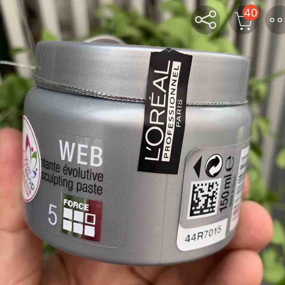 [HCM]Sáp tạo kiểu tóc L’Oréal Tecni Art Web 150ml