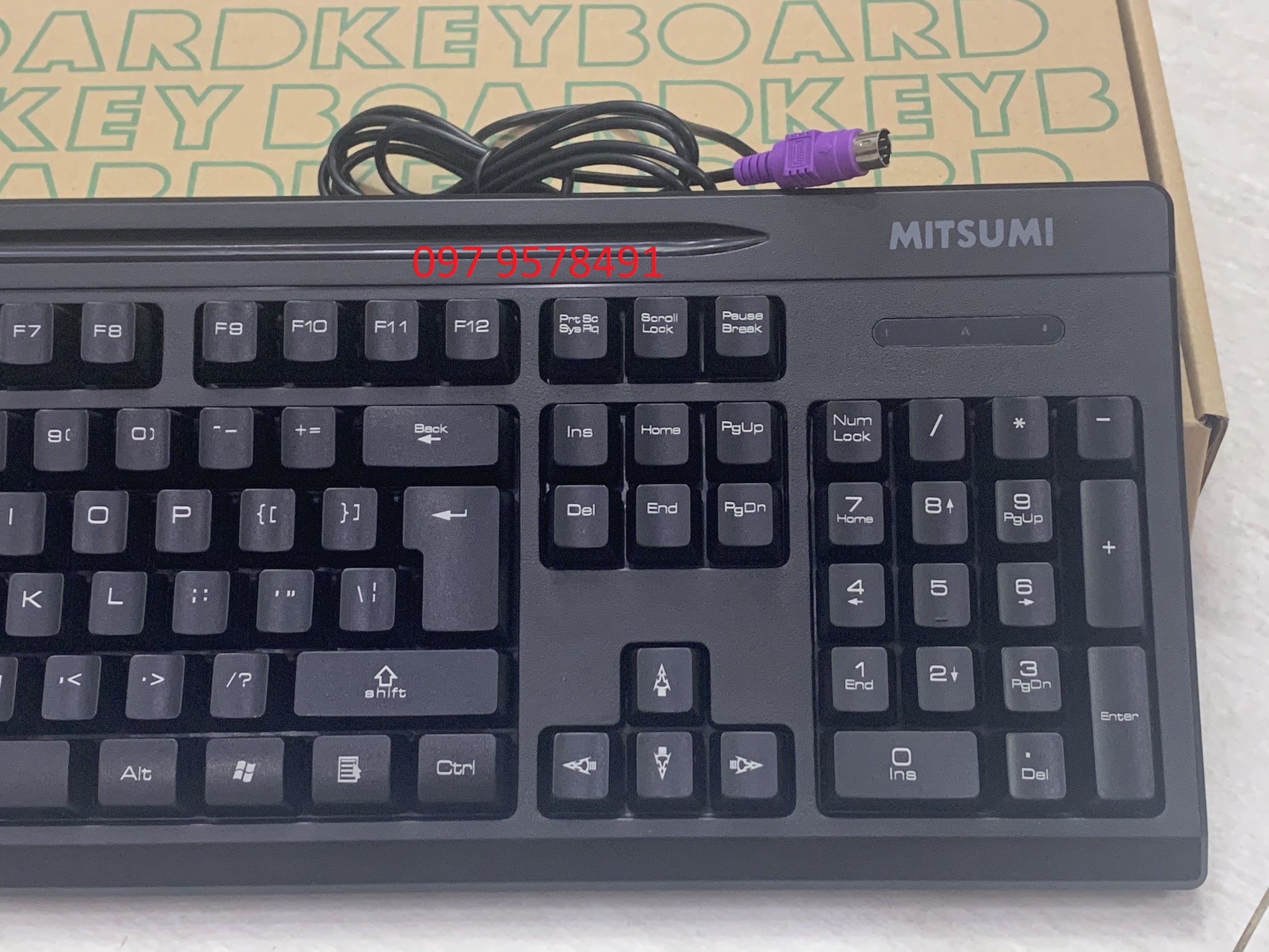 Bàn phím Mitsumi cổng PS2 Malaysia