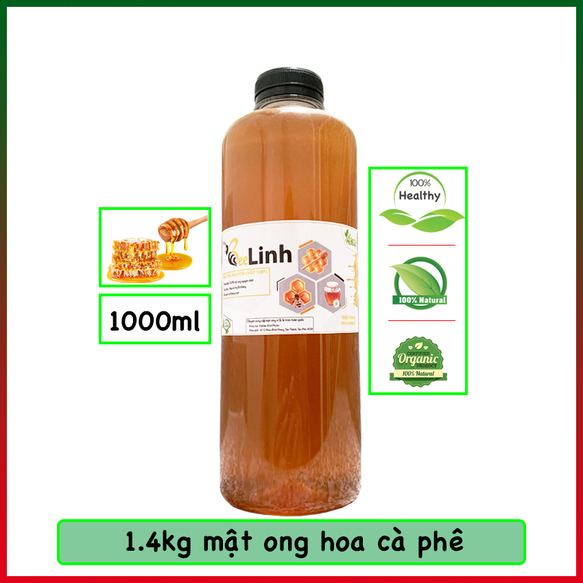 120ml - Giá dùng thử -Mật ong hoa cà phê nguyên chất