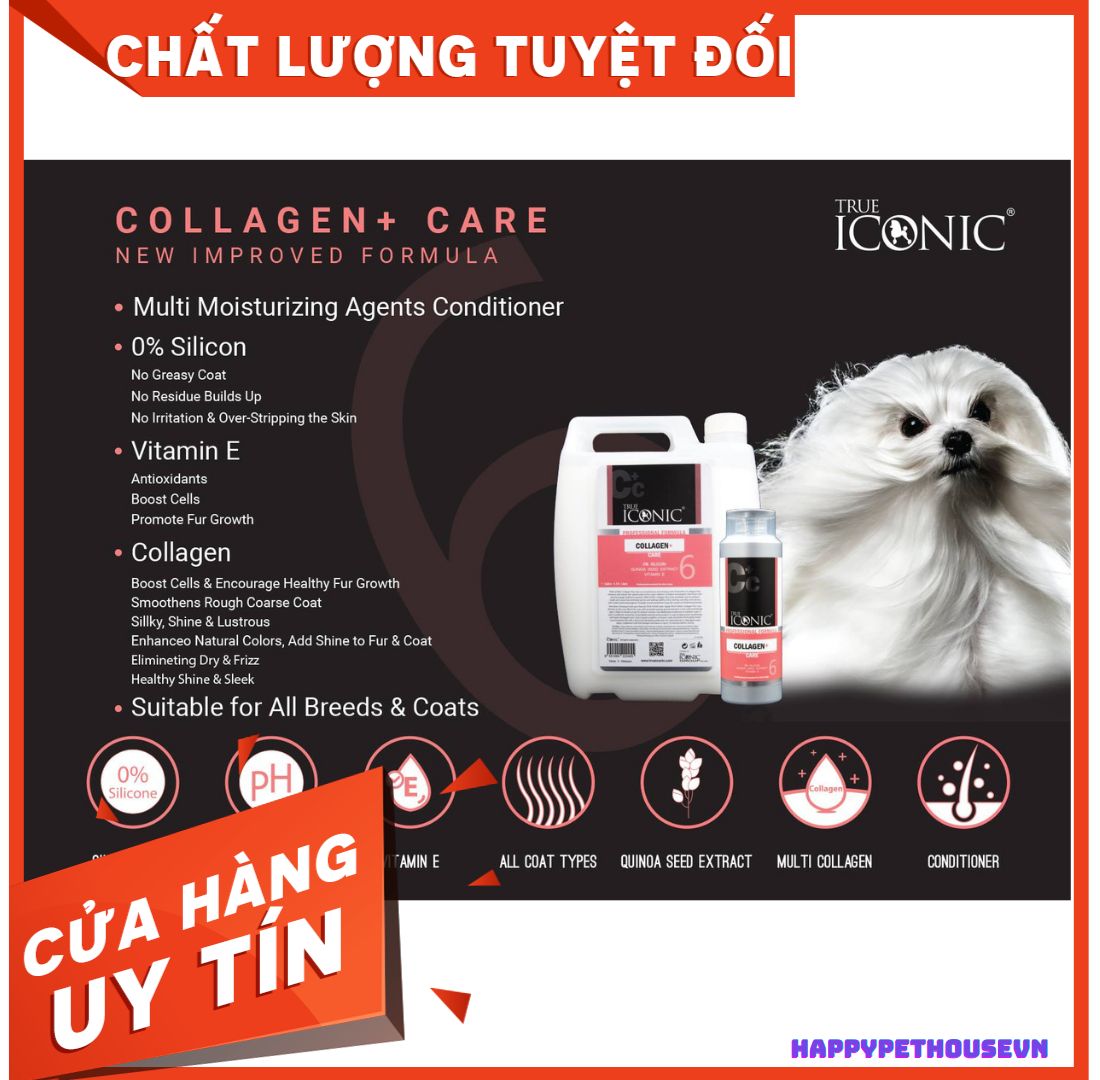 [Chai Chiết] Sữa tắm cao cấp cho thú cưng chó mèo True Iconic