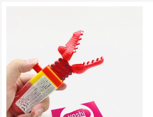 [siêu hot ComBo 2] Kẹo Mút Đồ Chơi Cá Sấu Gator Chomp 17gr