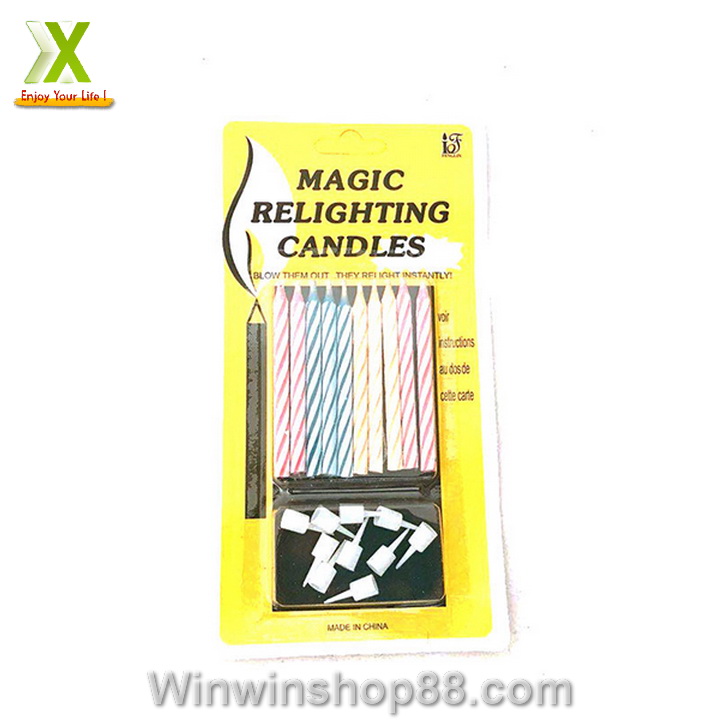 Bộ Nến ma thuật vỉ 10 cây