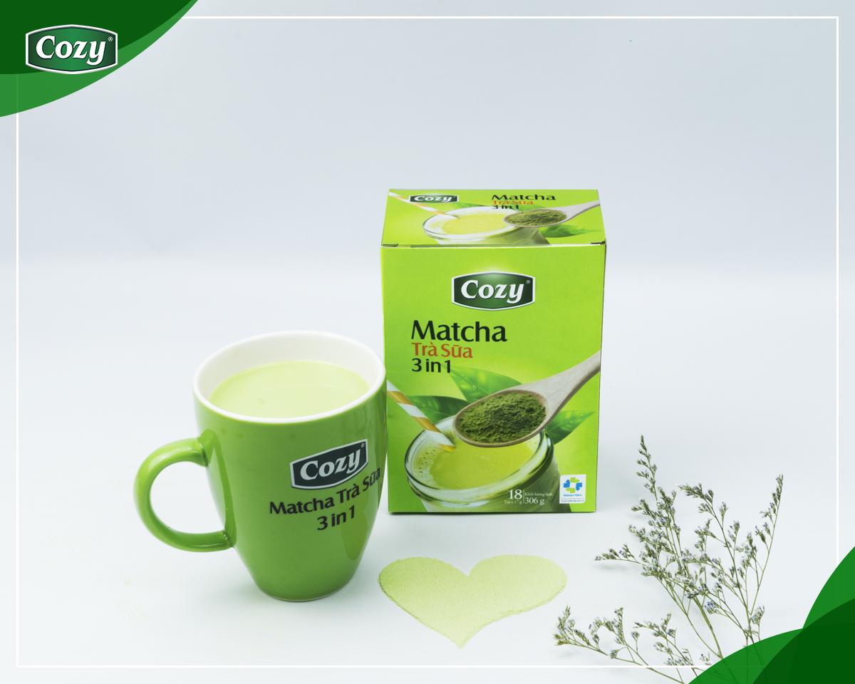 Trà Sữa Matcha 3in1 Cozy (18 góix17g)