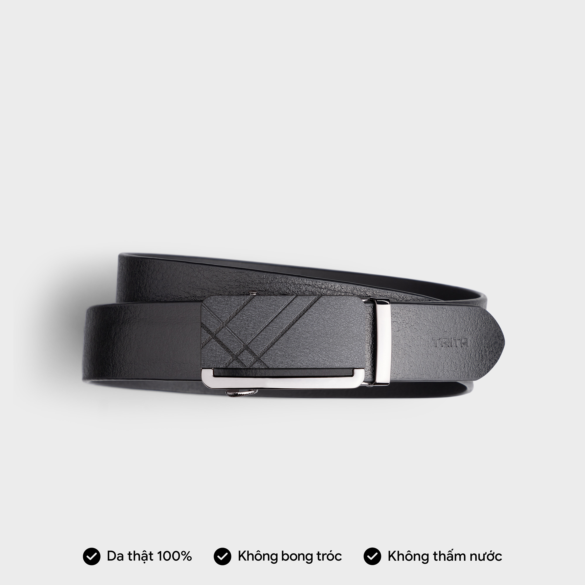 Thắt lưng nam da bò thật TRITA RTL66
