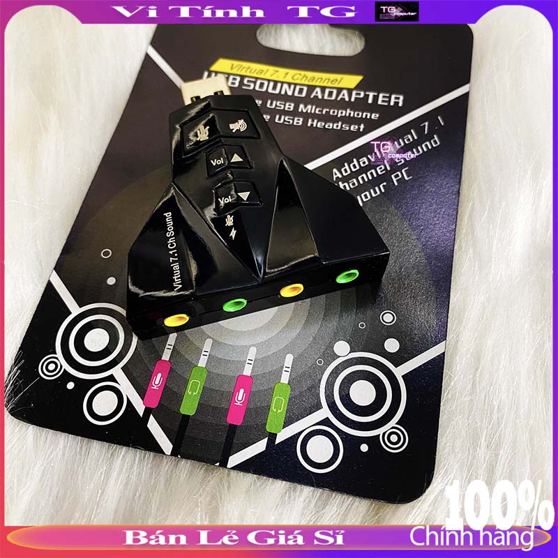 USB ra Sound 7.1 âm thanh chuẩn
