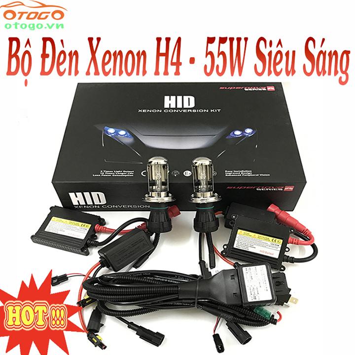Bộ đèn xenon h4-55w siêu sáng 4300k