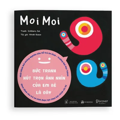 Sách Ehon Moi Moi - Bức Tranh Hút Trọn Ánh Nhìn Của Em Bé Là Đây