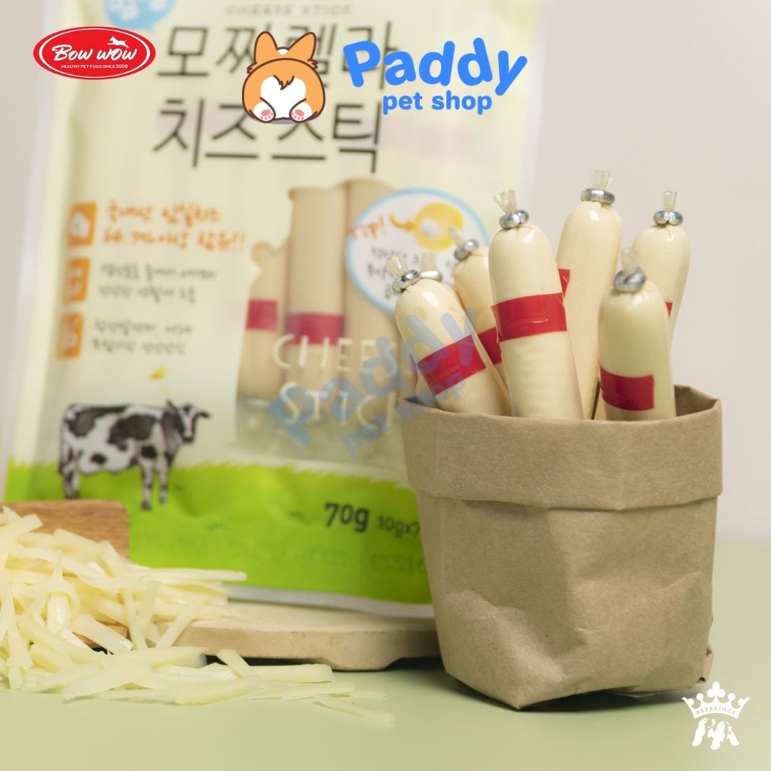 Bánh Thưởng Cho Chó Xúc Xích Phô Mai Bowwow