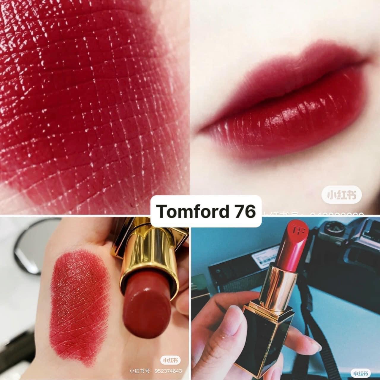 Son TOM FORD 76 - đỏ thuần quyền lực