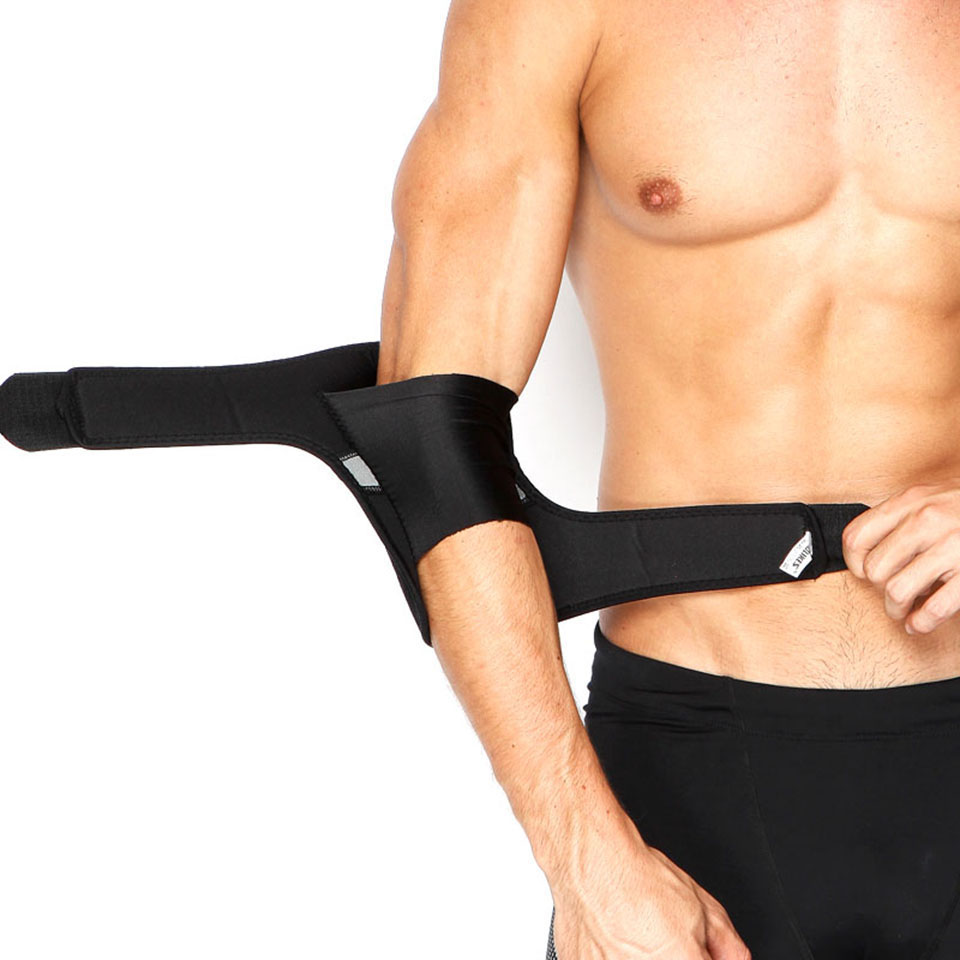 Băng Bảo Vệ Khuỷu Tay Boer Sport 7948 Elbow Support Co Giãn, Hỗ Trợ Tập Gym Tennis Cầu Lông Thể Thao (1 chiếc)
