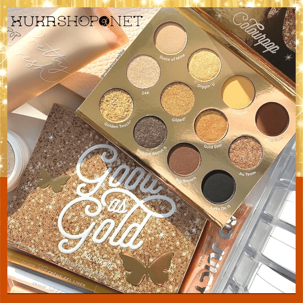 Bảng Phấn Mắt Colourpop Good As Gold