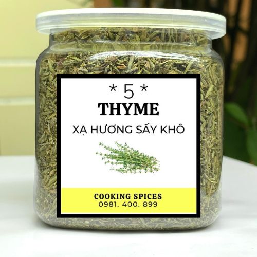 Lá Xạ Hương Sấy Khô ( Thyme ) dùng ướp thịt, Steak, Hầm, làm nước sốt gia vị