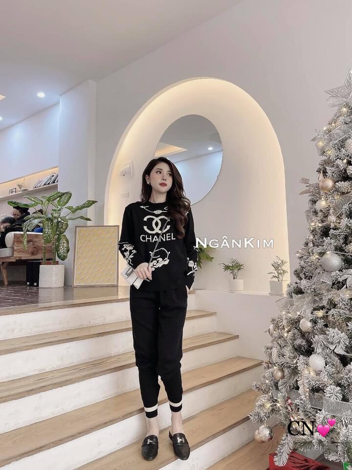 Set bộ len hoa CN hot hit