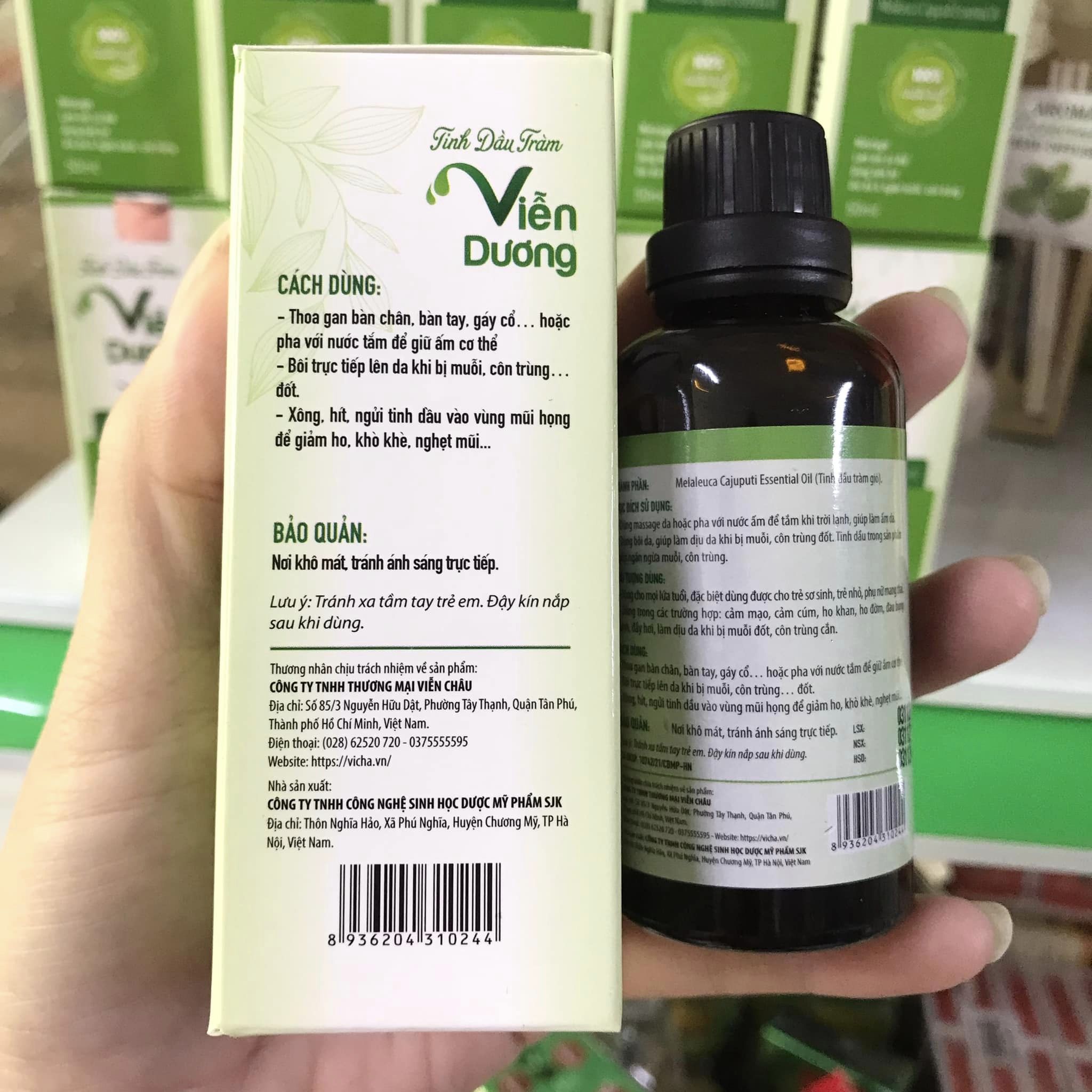 Tinh Dầu tràm Viễn Dương chai 50ml