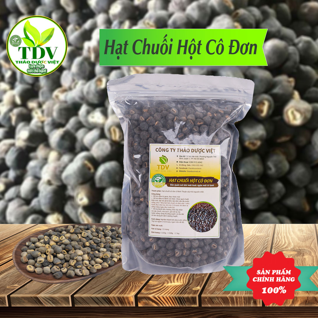 500g HẠT CHUỐI HỘT CÔ ĐƠN ĐẶC SẢN NINH THUẬN