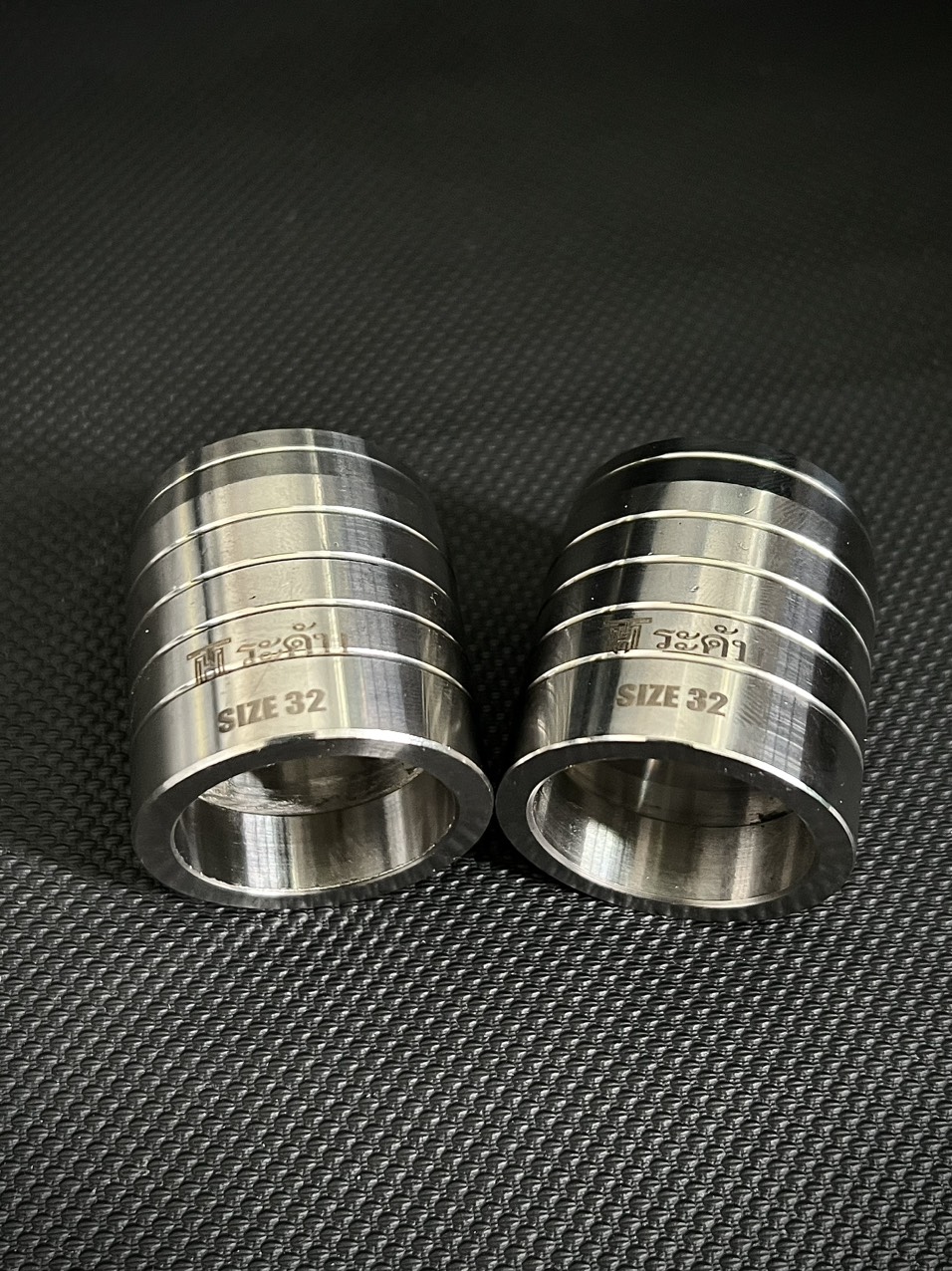 Khúc nối cổ pô titan 304 cnc size 32 và size 27 cho nhiều xe