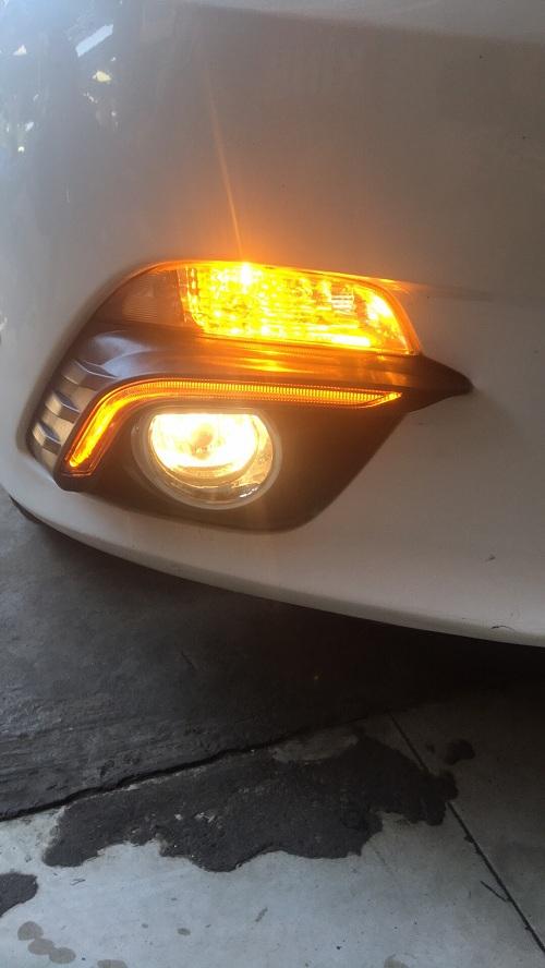 ĐÈN LED GẦM TRƯỚC THEO XE MAZDA 3 ĐỜI 2015 - 2018