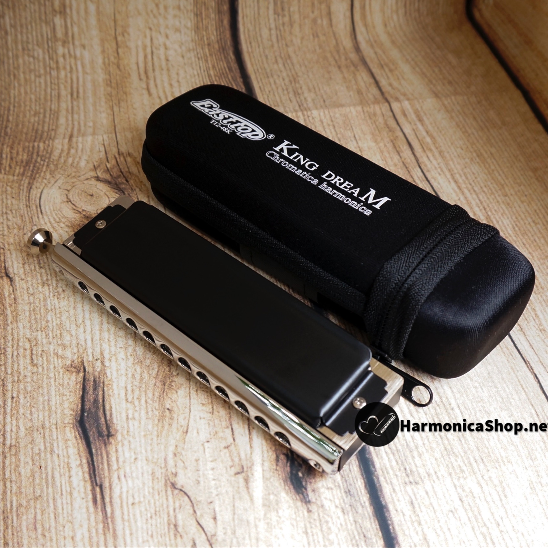 Kèn Harmonica EASTTOP CHROMATIC KING DREAM T12-48K