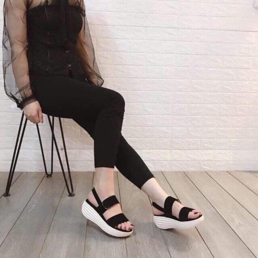 Dép quai hậu sandal quai hậu đế bánh mì Thái Lan hàng siêu hot giá rẻ