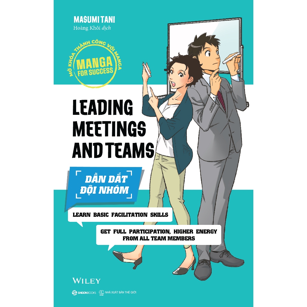 Sách - MANGA FOR SUCCESS - DẪN DẮT ĐỘI NHÓM