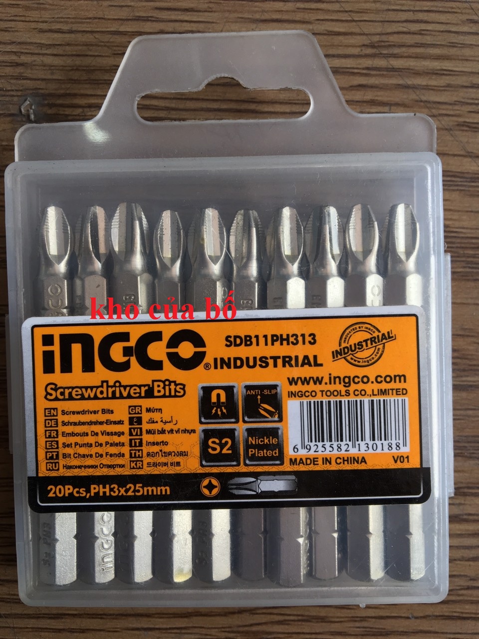 Mũi bắn vít Ingco SDB11PH313