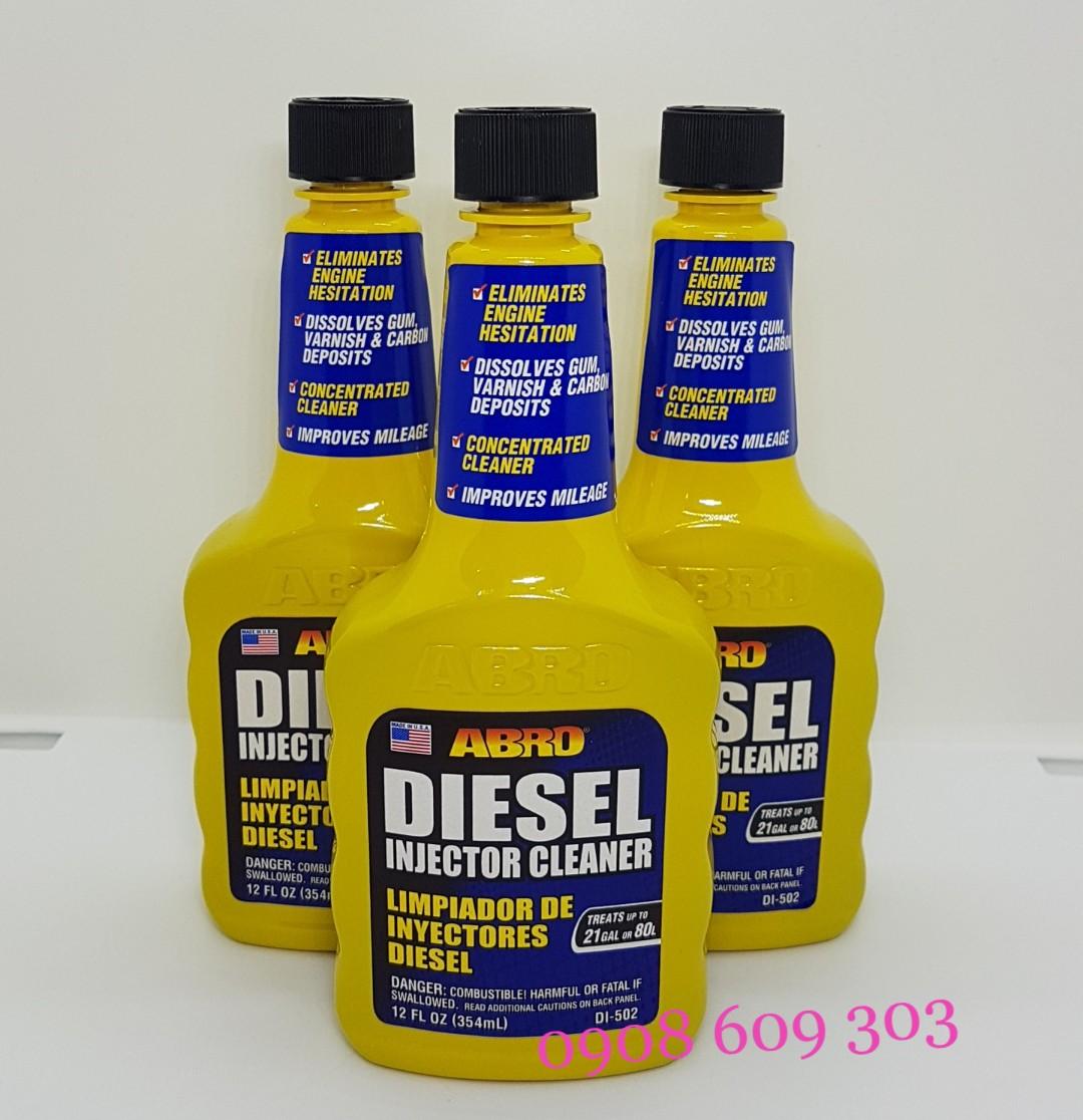 Dung Dịch Súc Béc Dầu ABRO-DIESEL INJECTOR CLEANER 354ml