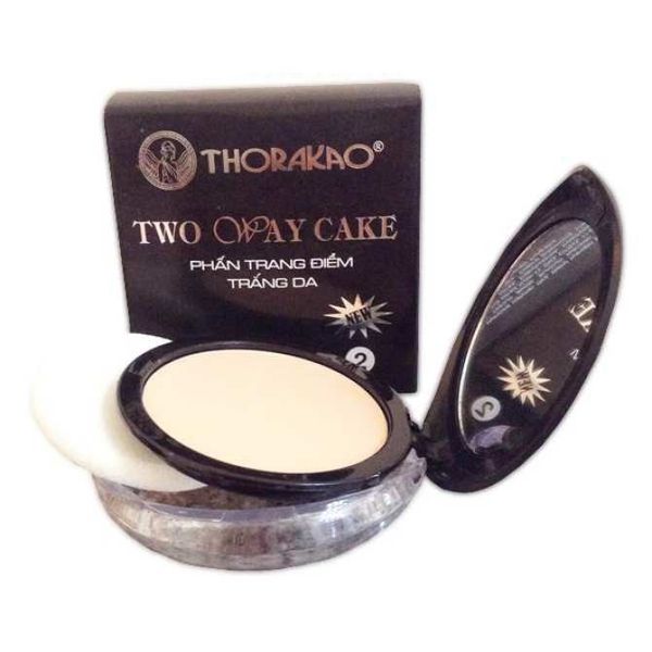[HCM]PHẤN TRANG ĐIỂM THORAKAO TRẮNG DA TWO WAY CAKE 13G - SỐ 2
