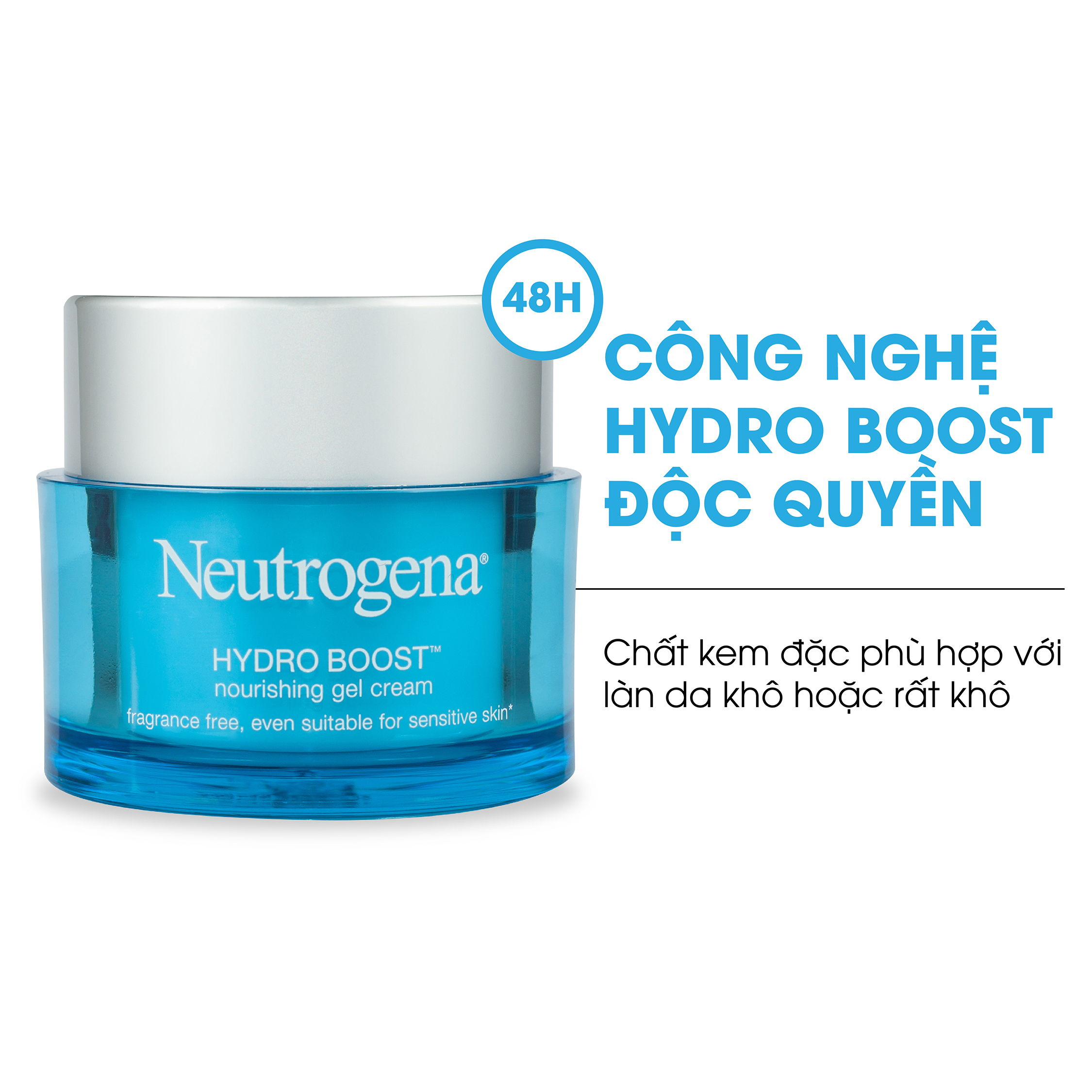 [ free ship ] Kem dưỡng ẩm cấp nước Neutrogena Hydro Boost nourising gel cream 50g SHENCHAINS