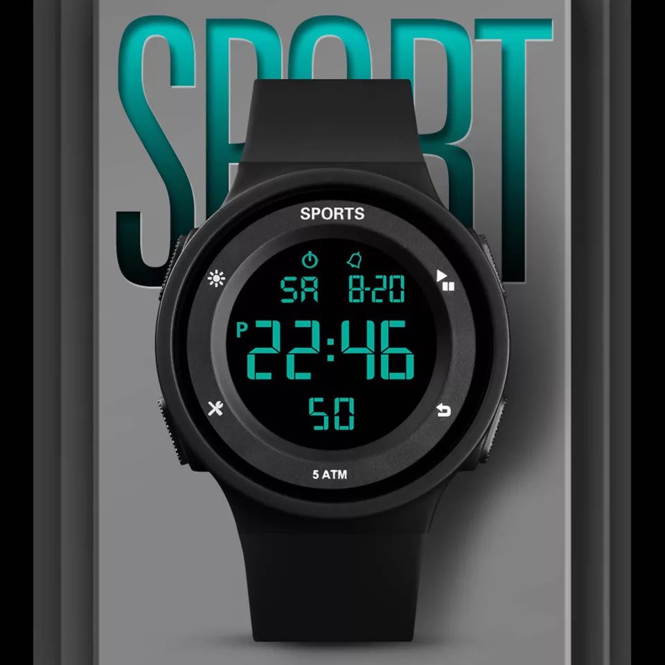 Đồng hồ thể thao nam nữ Sport S301 điện tử full chức năng mẫu mới cực đẹp - mixline