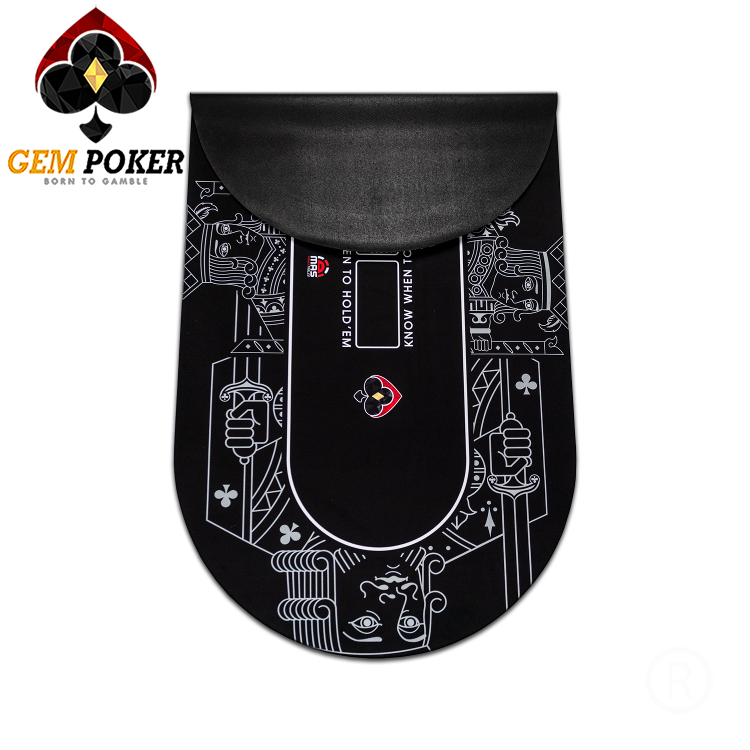 THẢM POKER TEXAS GEM ROYAL 180x90CM
