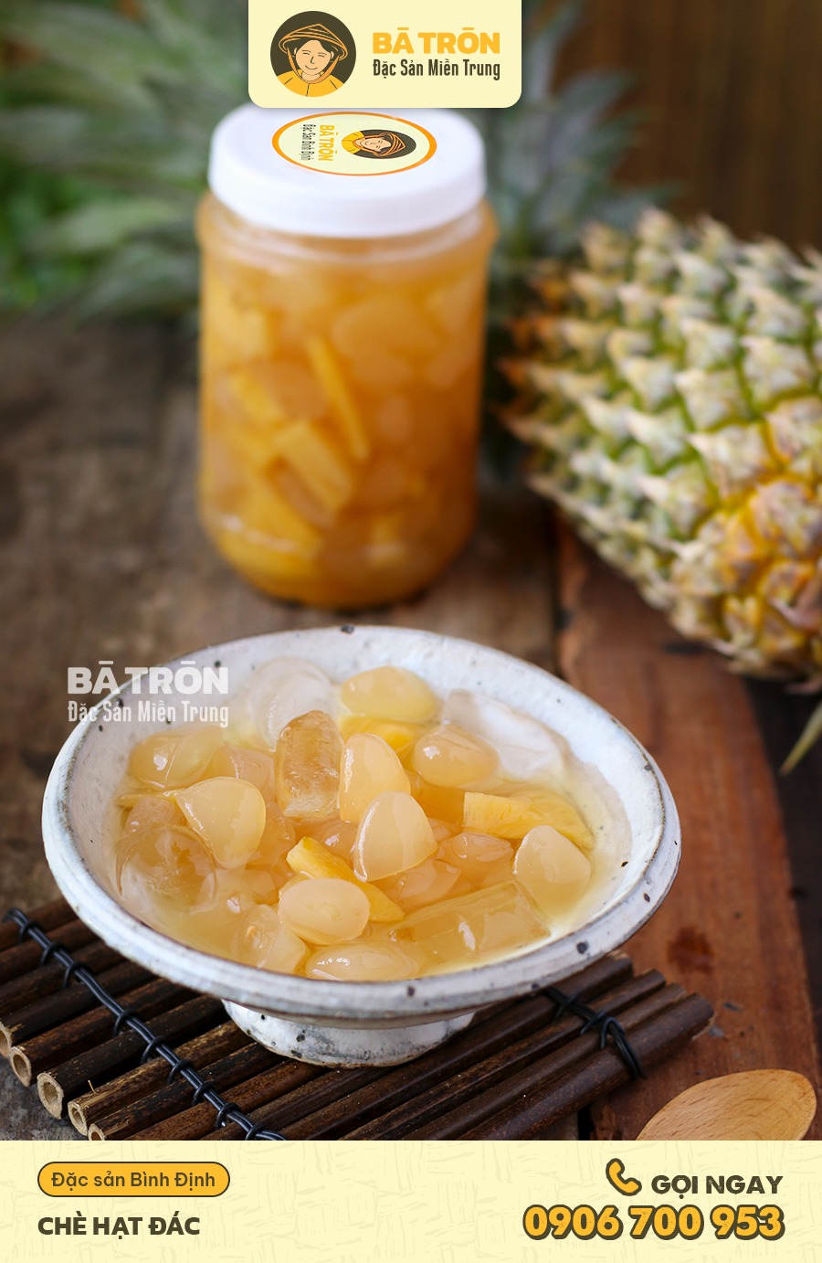 [HCM]Đác Rim Thơm 500gr Đặc Sản Bình Định Bà Tròn
