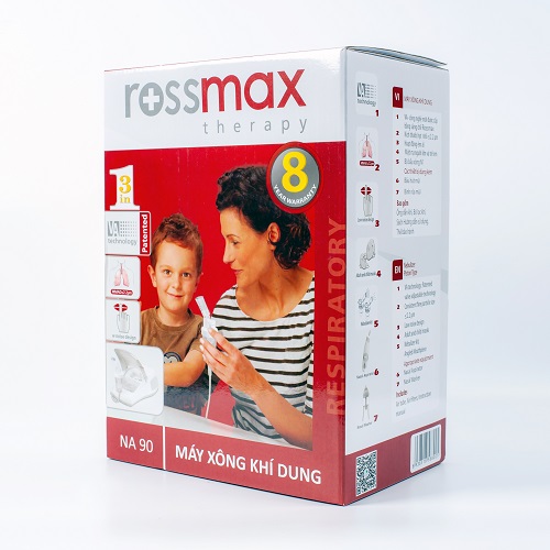Máy xông và hút mũi 2 trong 1 Rossmax USA