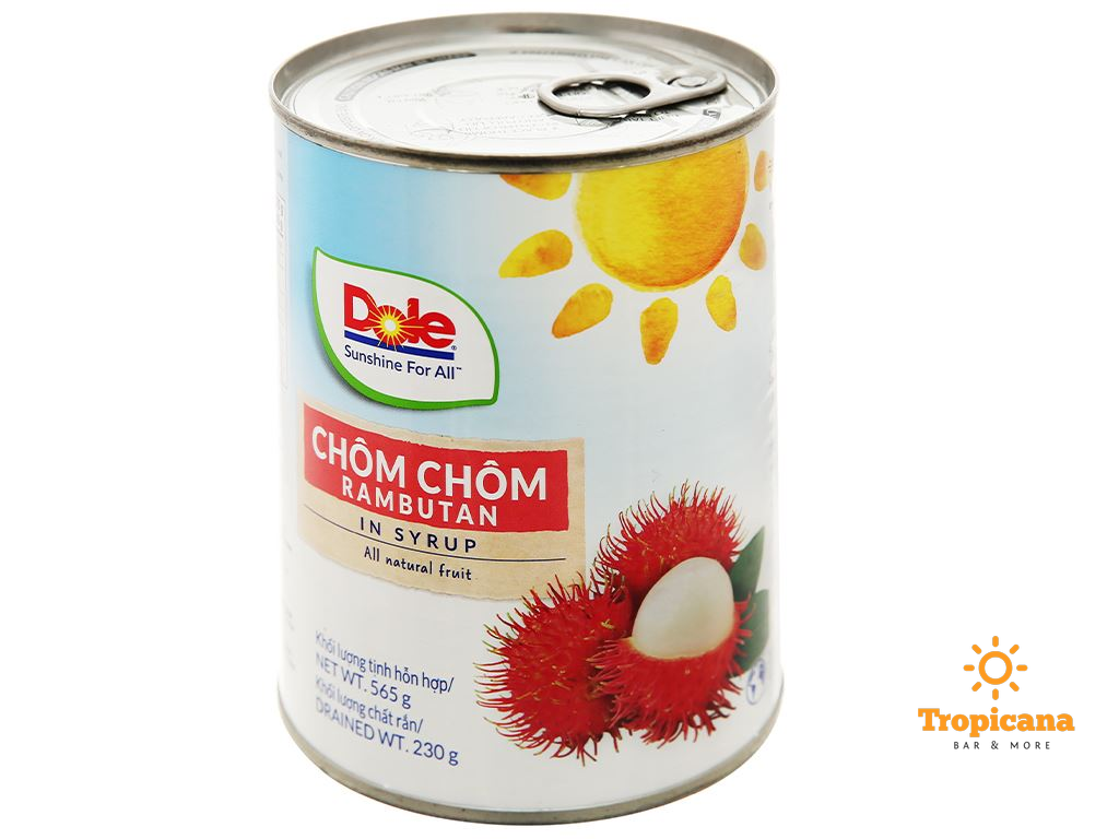 Chôm chôm ngâm Dole đóng lon - Lon 565g