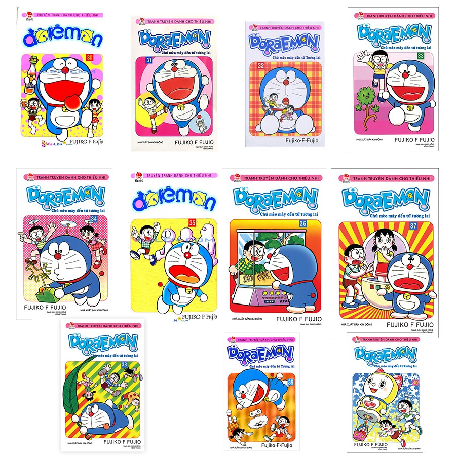 Sách Doraemon Truyện Ngắn (Tập 30-40)