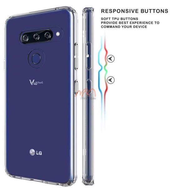 Ốp lưng LG V40 ThinQ trong suốt