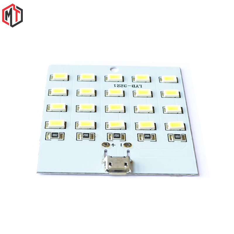 Mạch 8 / 12 / 20 Led Siêu Sáng Dùng Nguồn Micro USB 5v
