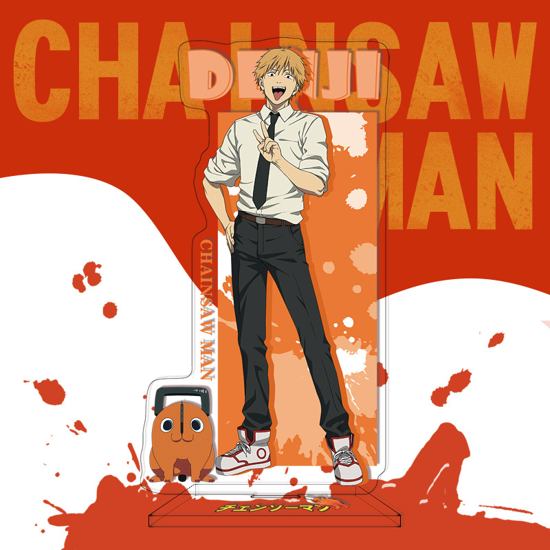 [13 mẫu] Mô hình Standee Acrylic Mica anime Chainsaw Man [T69 Shop]