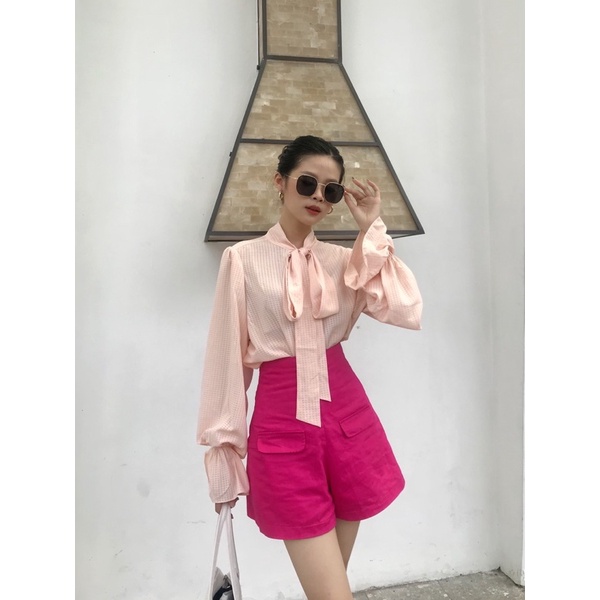 [Nhập mã LAZFASHION34-giảm 15% tối đa 99k/600k]SAP-Quần short cạp cao Luv