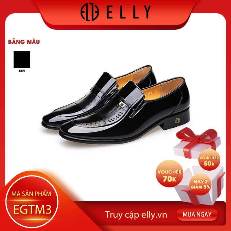 [Brand Day] Giày nam da thật ELLY HOMME – EGTM3