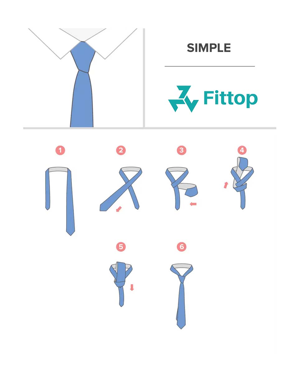 KẸP CÀ VẠT NAM FITTOP KEPCAVAT-010