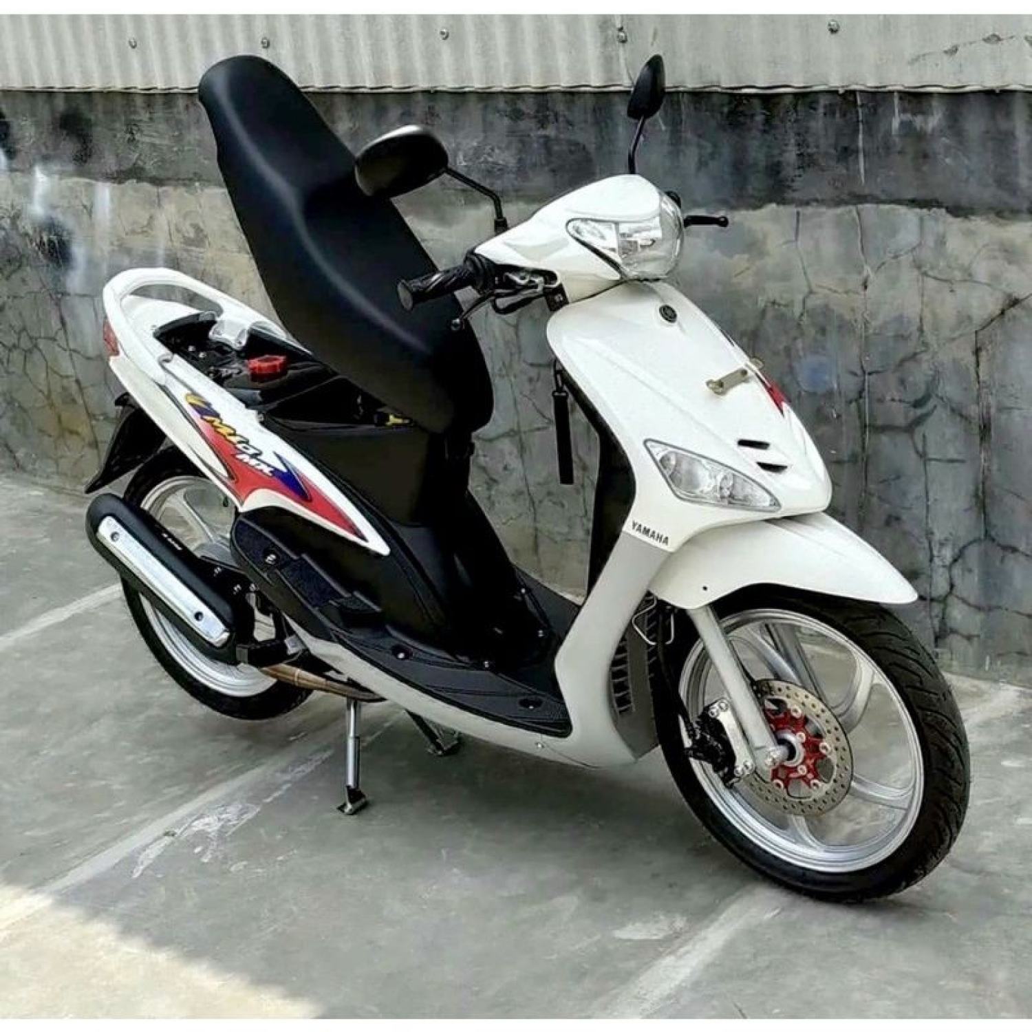 Tem Rời Yamaha Mio Mx Trắng - Tem Chuẩn Hình