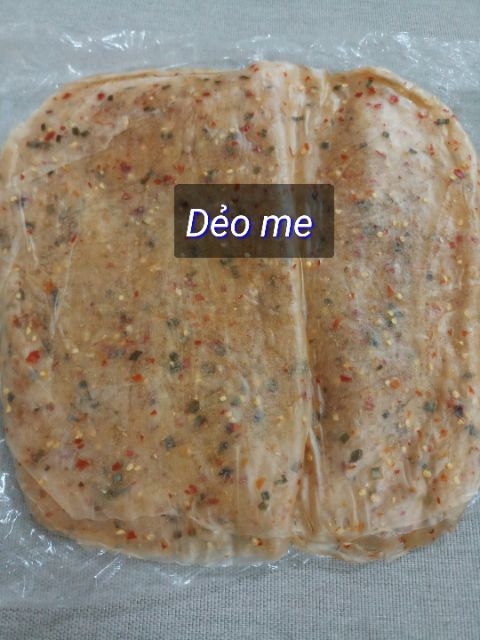 Bánh Tráng Dẻo Me Cay Tây Ninh 500g (Ăn Chay Được)