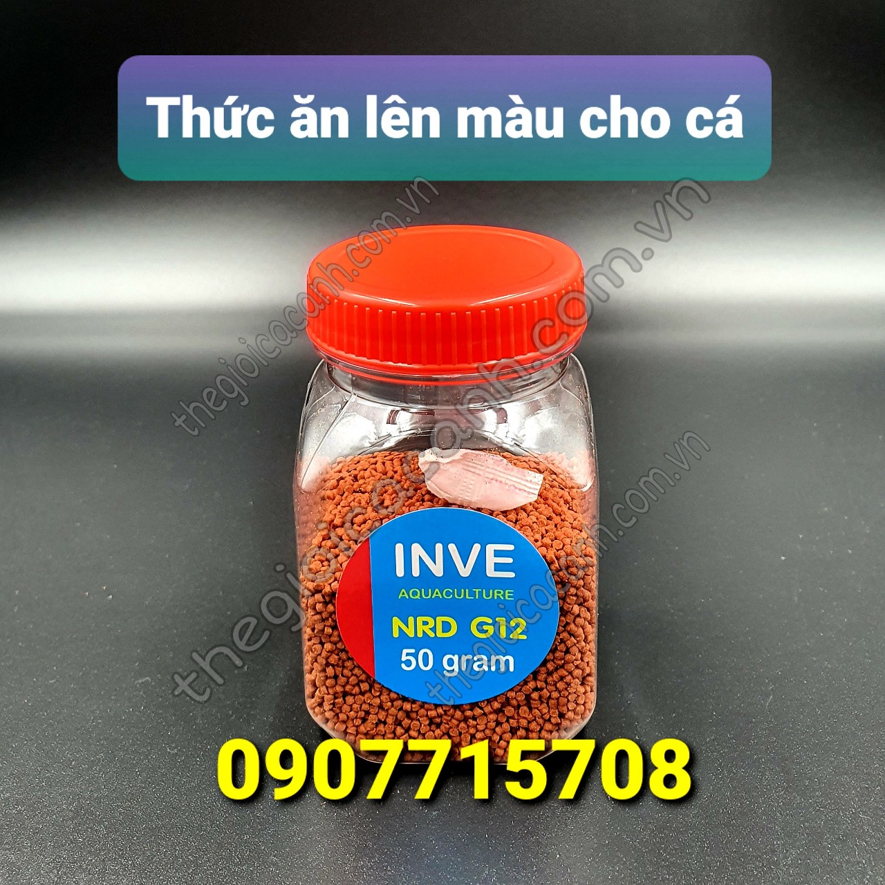 Cám Thái Inve G12 hủ 50gram cho cá cảnh