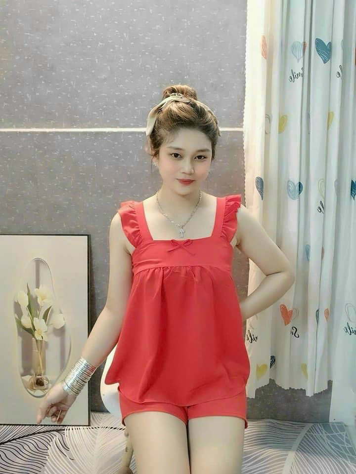 [3 size 46-70KG] Đồ bộ LỤA ĐÙI DÂY NƠ DỄ THƯƠNG MỊN MÁT thời trang