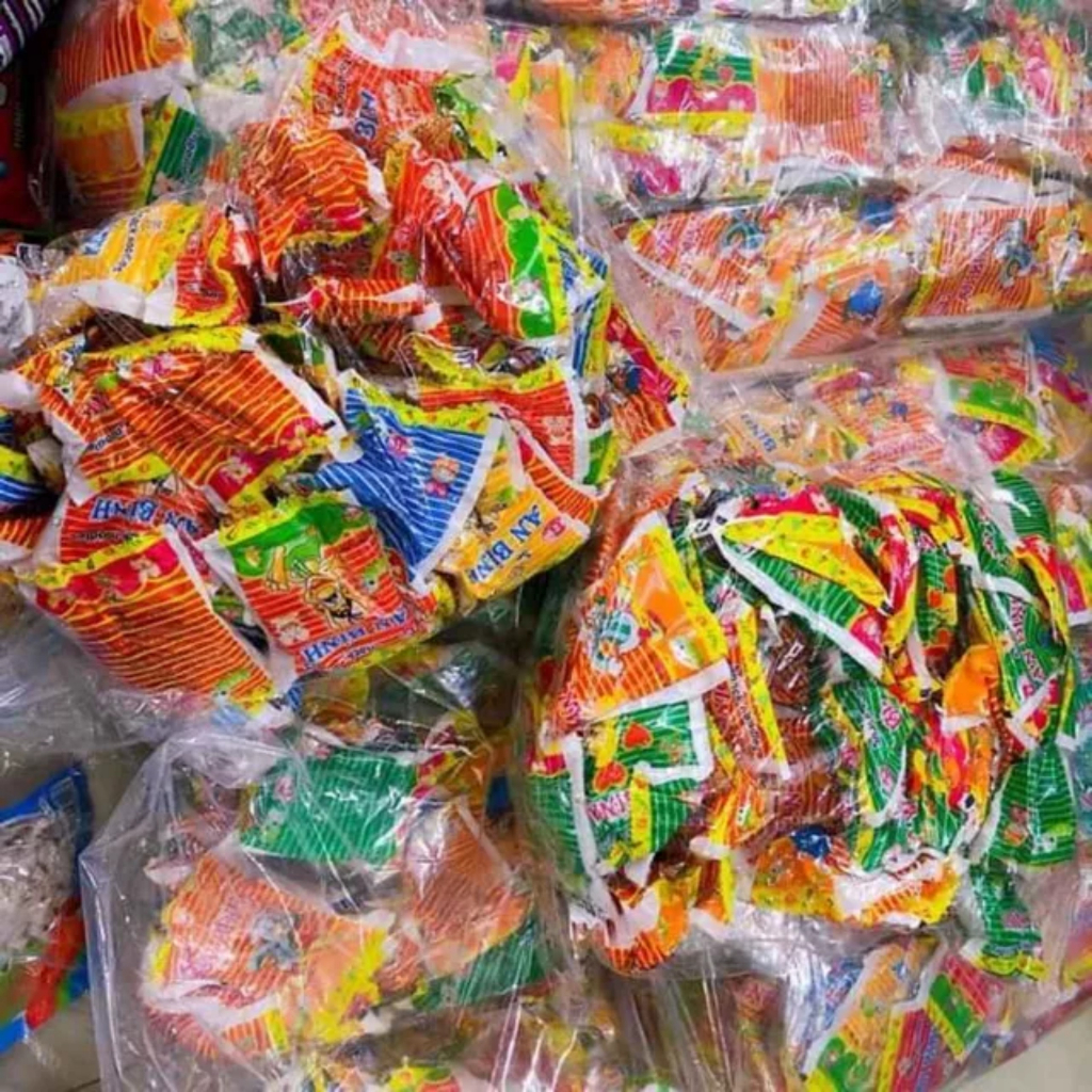 Mì tôm ăn liền trẻ em An Bình ( 1 bịch 50 gói nhỏ)