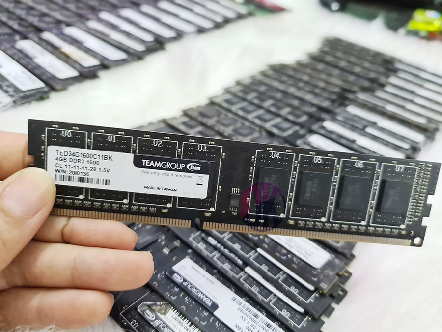 Ram máy tính - ram ddr3 4g tản, không tản buss 1600