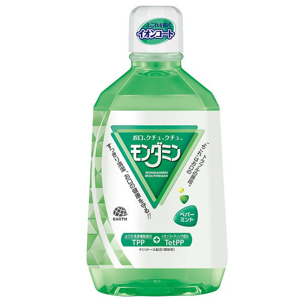 NƯỚC SÚC MIỆNG  EARTH  MONDAMIN STRONG MINT 700ML  ( Siêu thị Nhật Ichiban Market )