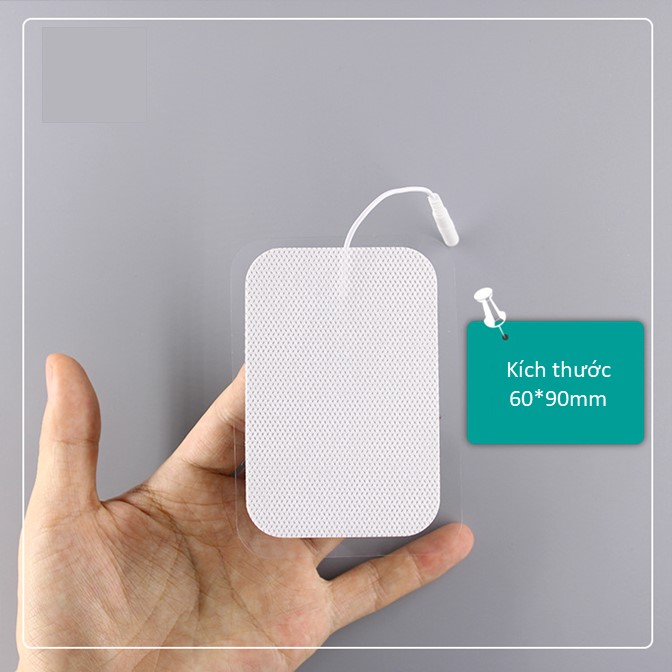 2 miếng dán điện xung dr.ho cỡ lớn có dây (60x90mm)